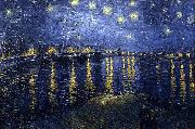 Vincent Van Gogh Starry Night Over the Rhone Sweden oil painting artist